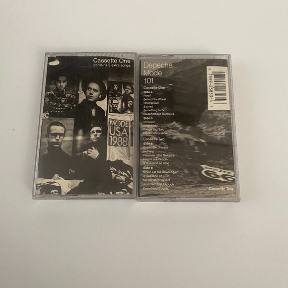 vintage depeche mode cassette 101 - Picture 1 of 5